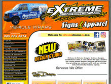Tablet Screenshot of extremedesignsny.com